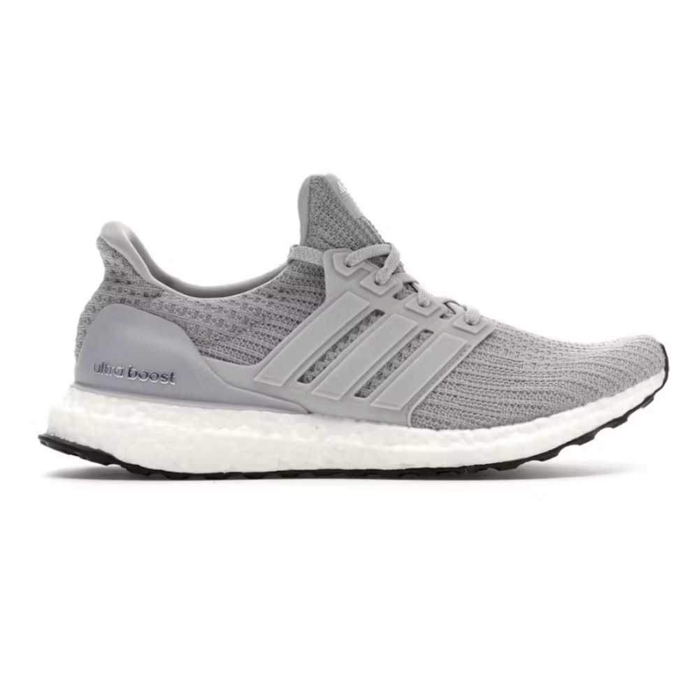 ADIDAS GRAY WHITE DNA ULTRABOOST SNEAKERS SHOES - Picture 1 of 9